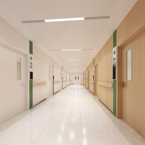 现代医院过道3D模型下载